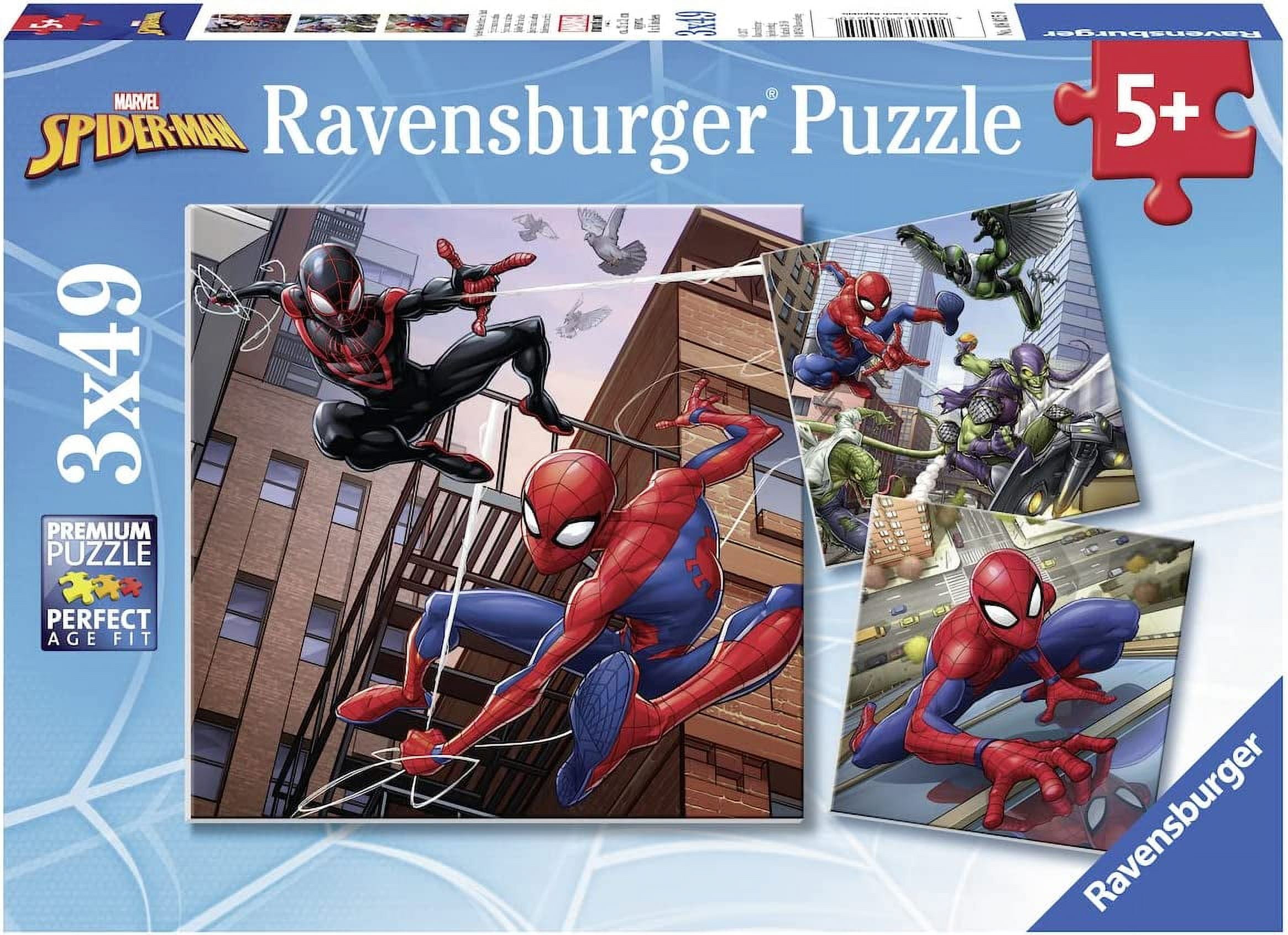Puzzle de 45 pièces spider-man contre les méchants Ravensburger
