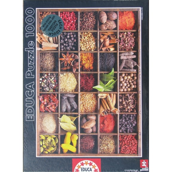 Educa SPICES 1000 pc Jigsaw Puzzle Glue Included