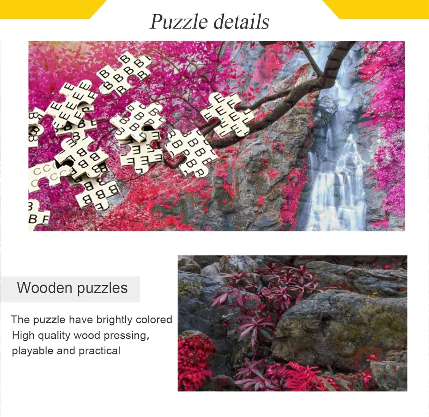 1000-Piece Lion Tiger Jungle Jigsaw Puzzle For Adults | 20x27 Inch Forest Animal Challenge