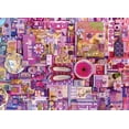 thumbnail image 1 of Jigsaw Puzzle 1000 Pieces 26.625"X19.25"-Rainbow Project - Purple, 1 of 2