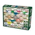 thumbnail image 1 of Jigsaw Puzzle 1000 Pieces 26.625"X19.25"-Teacups, 1 of 2