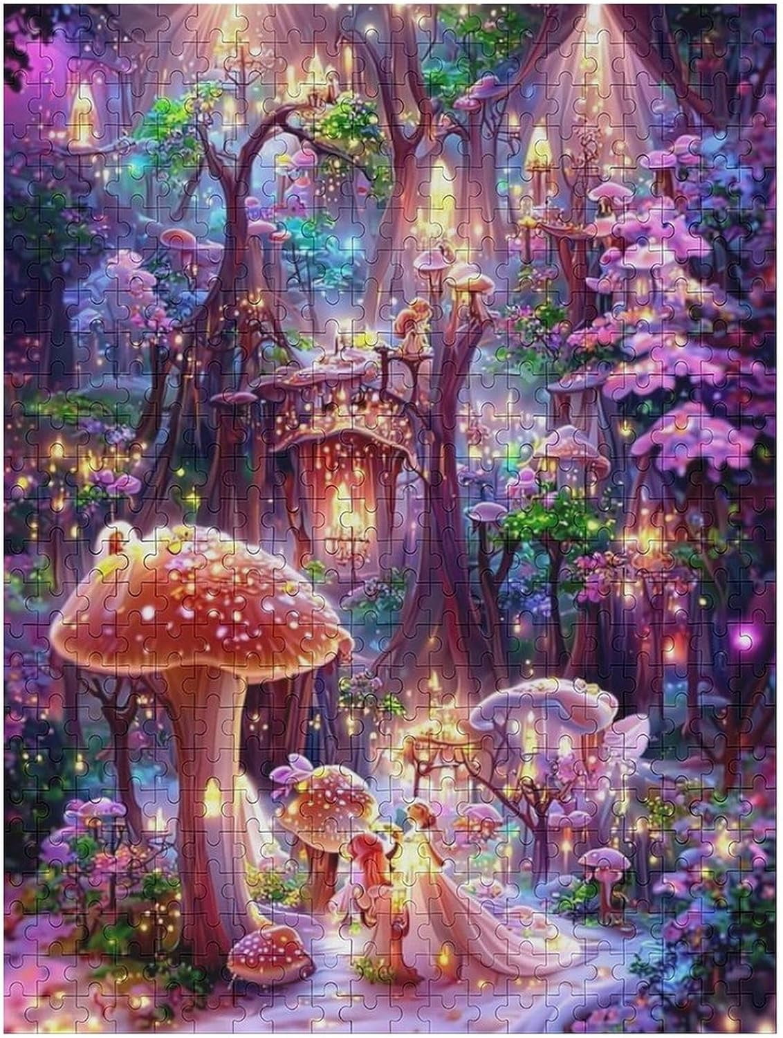 Jigsaw Puzzle 1000 Pieces for Adults Fantasy Forest Puzzles Gift Family ...