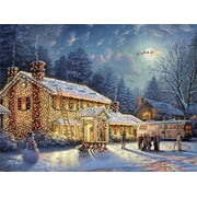 Jigsaw Puzzle for Adults 1000 Piece National Lampoon's Christmas Vacation (Thomas Kinkade Holiday Movies) Wooden Puzzles 29.5 X 19.6 inches/75 x 50 cm