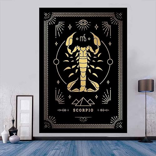 Jigsaw Puzzle for Adults Black and Gold Astrology Zodiac Tarot Wooden