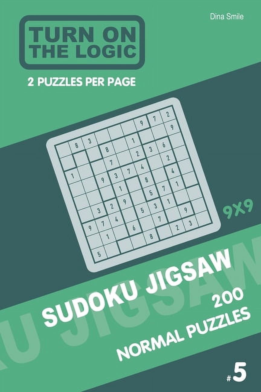 Jigsaw Puzzle Book Turn On The Logic Sudoku Jigsaw 200 Normal Puzzles ...