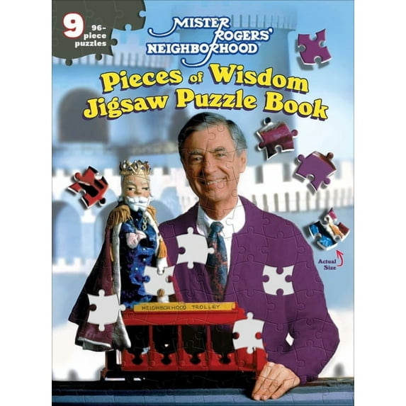 Jigsaw Puzzle Books: Mister Rogers' Neighborhood: Pieces of Wisdom Jigsaw Puzzle Book (Hardcover)