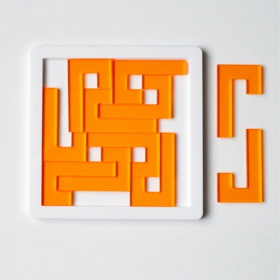 Jigsaw Puzzle Difficult for adults Burning Brain Packing Acrylic Level Puzzles Popin - J