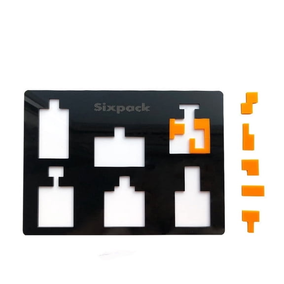 Jigsaw Puzzle Difficult for adults Burning Brain Packing Acrylic Level Puzzles Sixpack - Puzzle