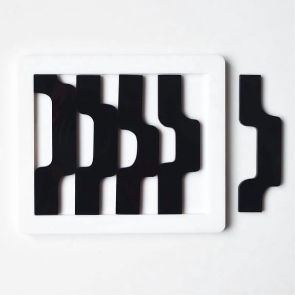 Jigsaw Puzzle Difficult for adults Burning Brain Packing Acrylic Level Puzzles Wave Puzzle-5