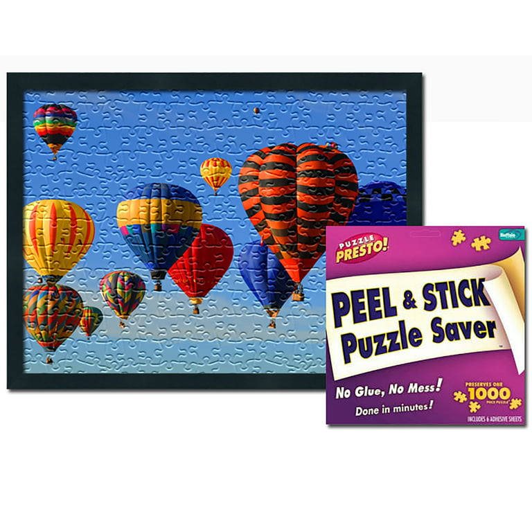 Puzzle Accessories Peel & Stick Puzzle Saver Preserve 6 Adhesive Paper  GlueSheets 38*17cm - AliExpress