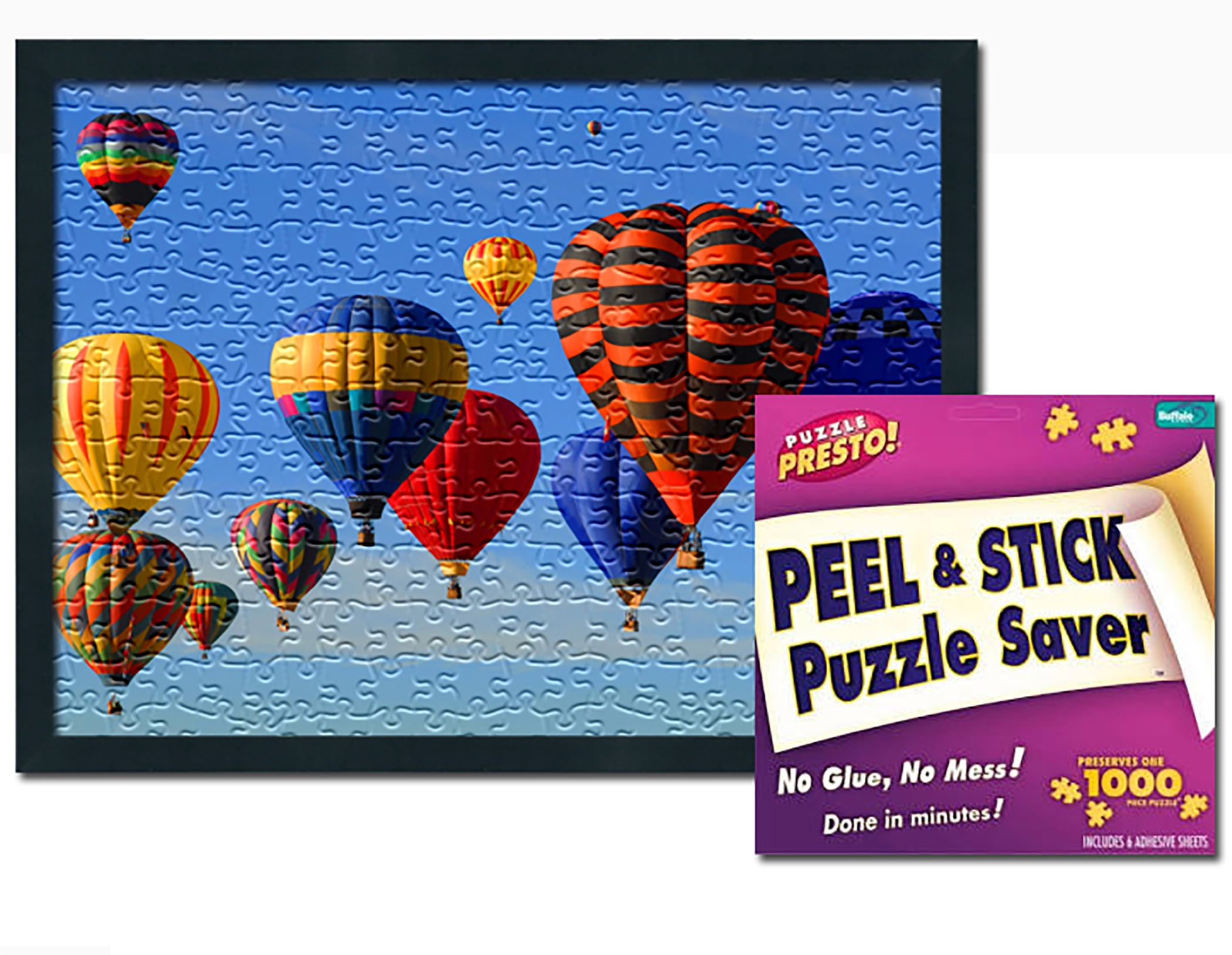 Jigsaw Puzzle Frame Kit Made To Display Puzzles Measuring 27x20 inches