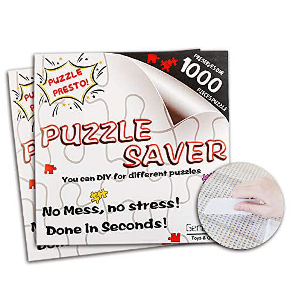 YAKAMOZ Jigsaw Puzzle Glue 200ML with Applicator for Adults