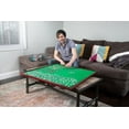 thumbnail image 1 of Jigsaw Puzzle Spinner Table 34" x 34" Felt Top Swivel System with Wooden Frame, 1 of 7
