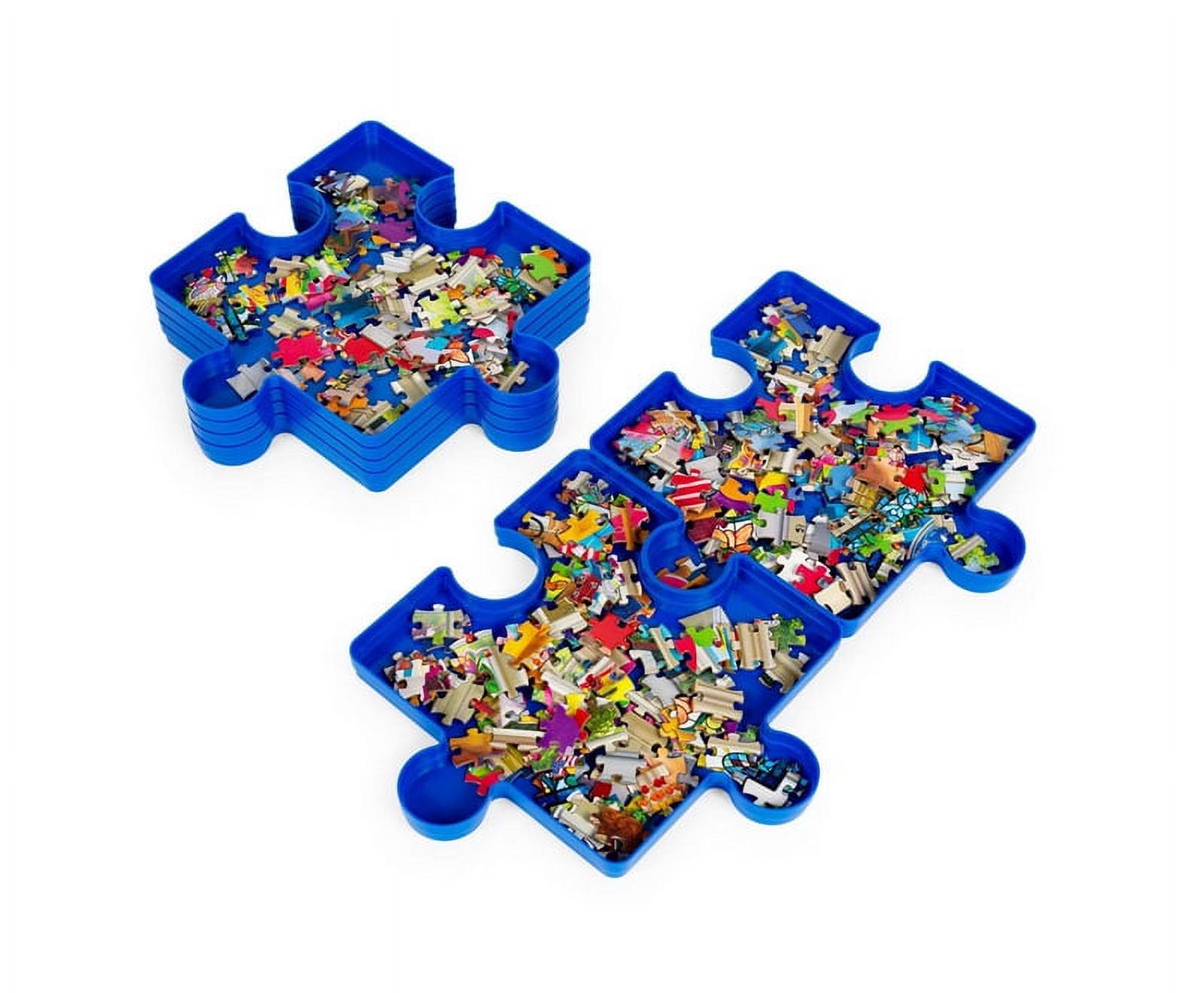 Jigsaw Puzzle Stackable Sorting Trays