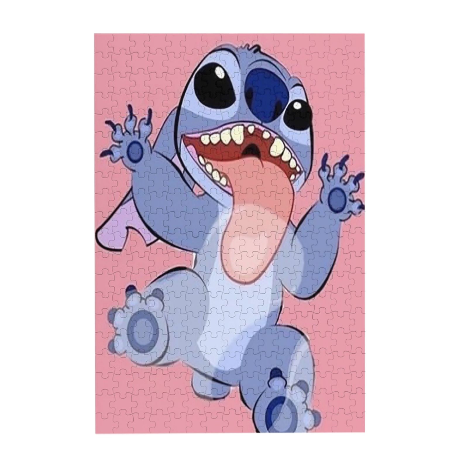 Jigsaw Puzzle Stitch Picture Puzzle Lilo and Stitch Wooden Puzzles Fun Puzzles Stress Relief