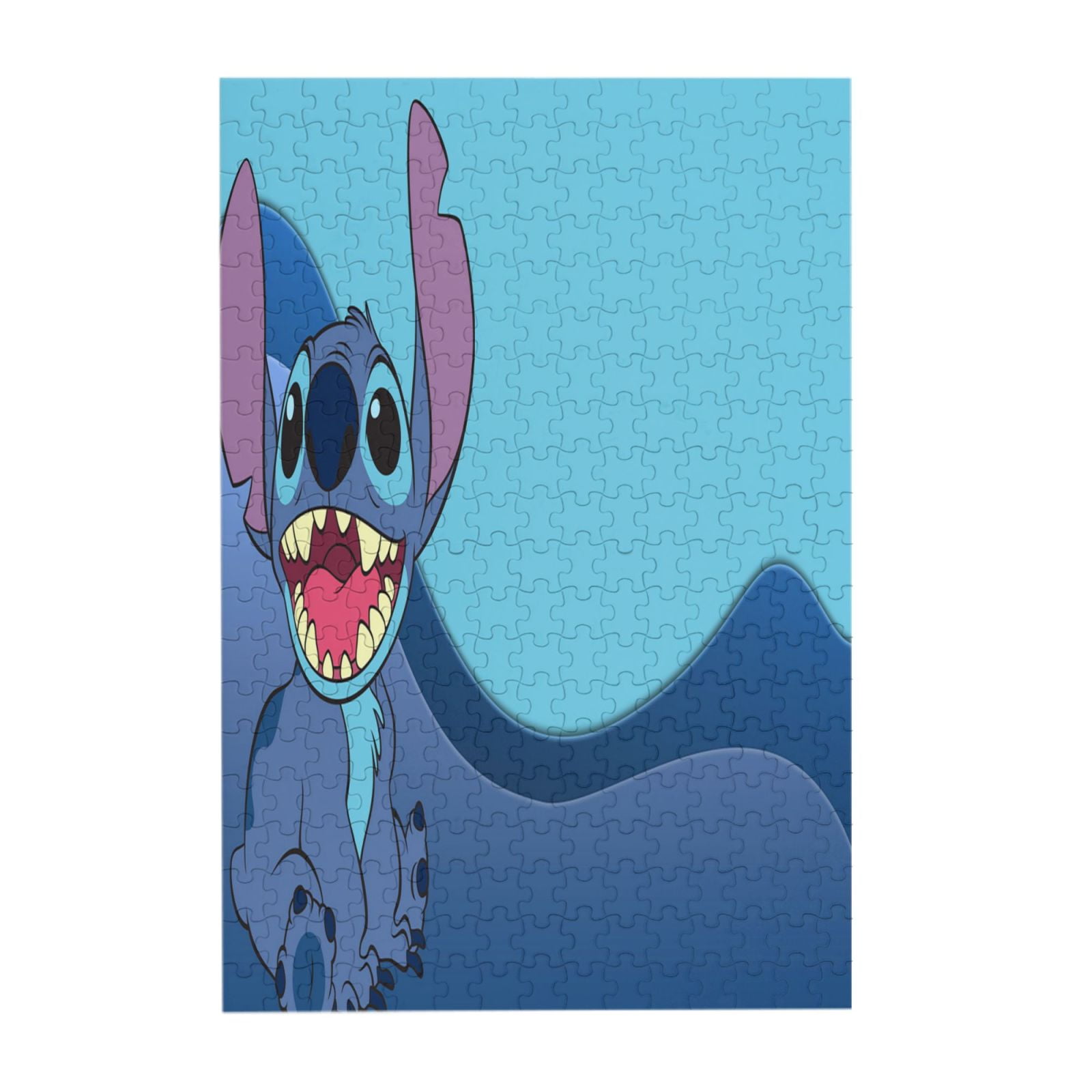 Jigsaw Puzzle Stitch Picture Puzzle Lilo and Stitch Wooden Puzzles Fun Puzzles Stress Relief