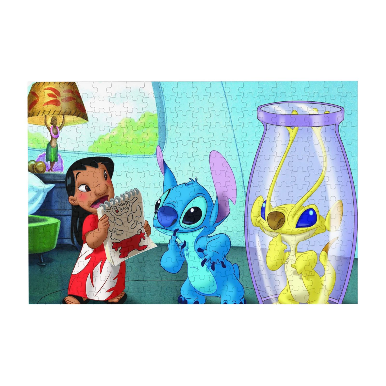 Jigsaw Puzzle Stitch Picture Puzzle Lilo and Stitch Wooden Puzzles Fun Puzzles Stress Relief