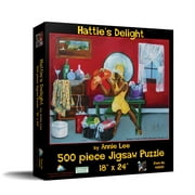 SUNSOUT INC - Hatties Delight - 500 pc Jigsaw Puzzle by Artist Annie Lee - Finished Size 18" x 24" - MPN# 46869