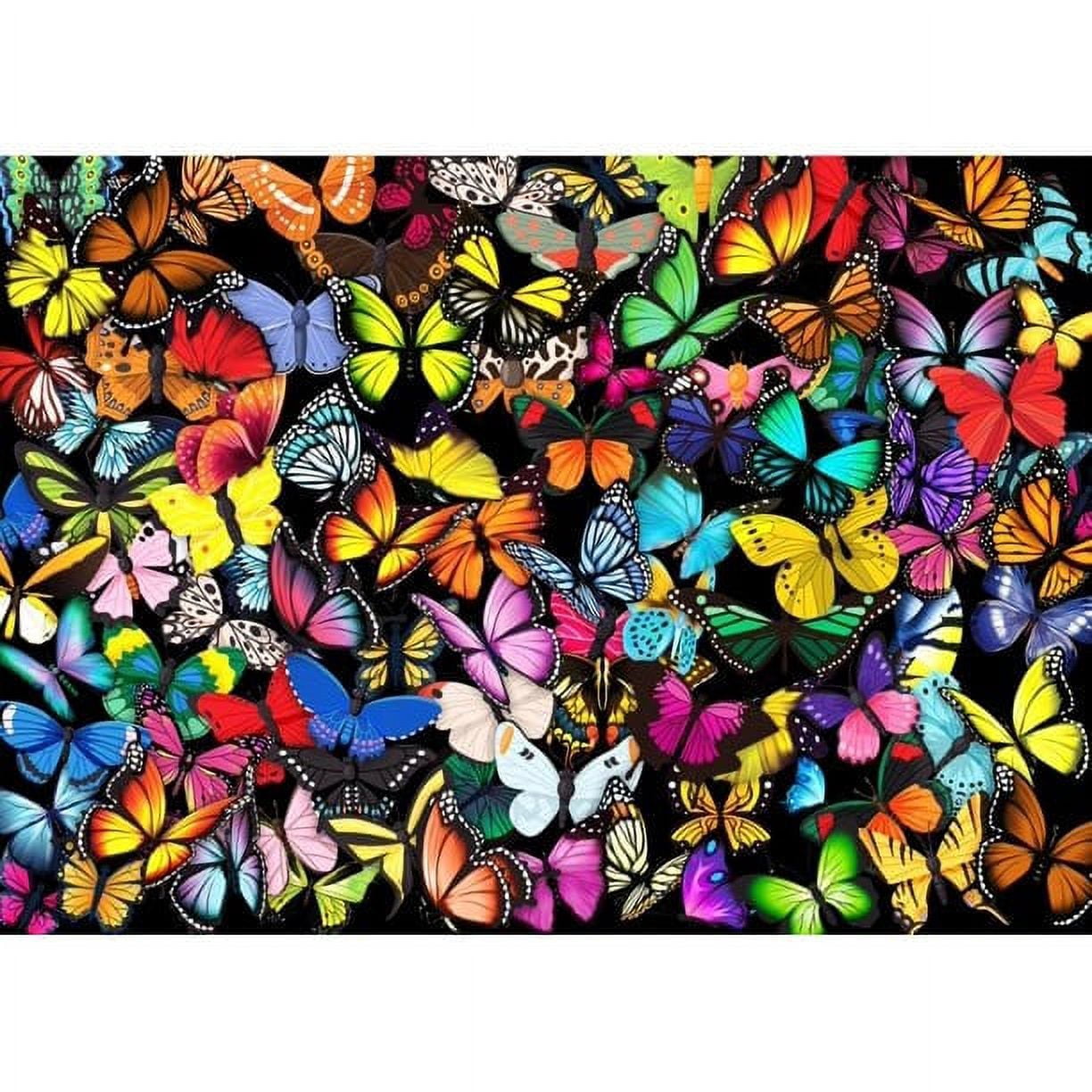 Jigsaw Puzzle for Adults 500 Piece Unique Butterflies Butterfly