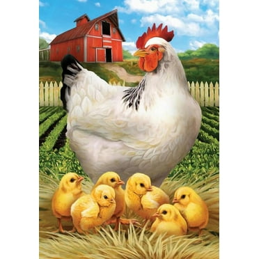 Jigsaw Puzzle for Adults - Farm Barn Chicken Challenging Educational Fun Family Activities Games Toys Gifts Wooden Puzzles 500 Piece