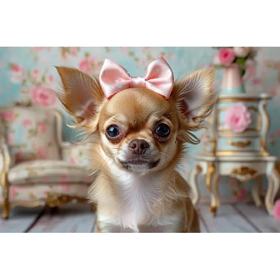 Jigsaw Puzzles 1000 Piece for Adults - I Am Your Friend Your Partner - Vintage Cute Chihuahua Dog Fun Puzzle Educational Family Game Toys Adults Home Decoration Colorful Puzzles Gifts
