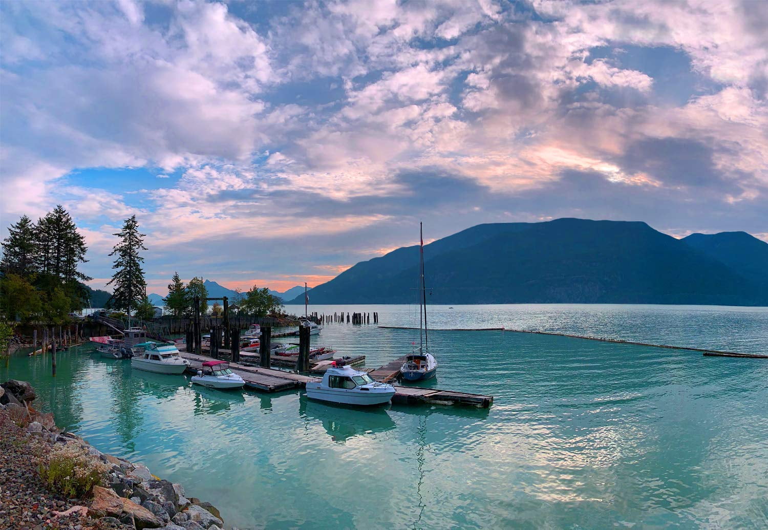 Jigsaw Puzzles 1000 Pieces For Adults An Evening in Vancouver Large 27