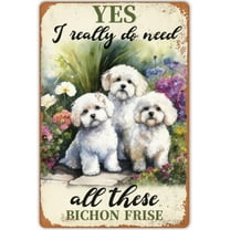 Jigsaw Puzzles 35 Piece For Adults -Yes I Really Do Need All These Bichon Frises Wooden Puzzle Fun Games Stress Relief Toys For Home Decor Living Room Decor