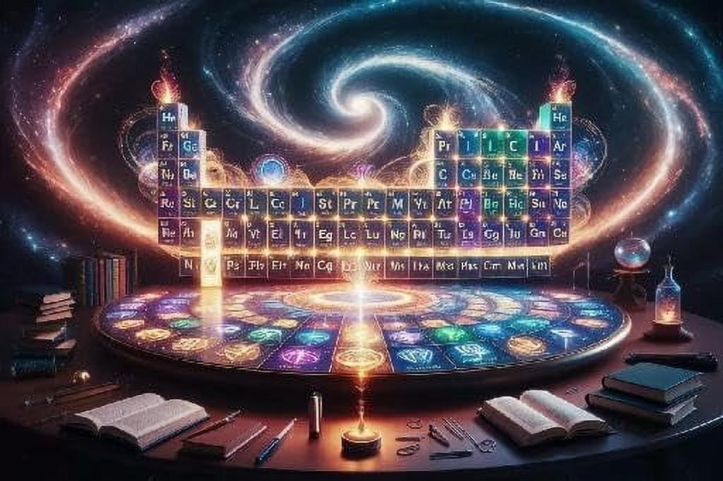 Jigsaw Puzzles 500 Pieces for Adults Periodic Table of The Elements ...