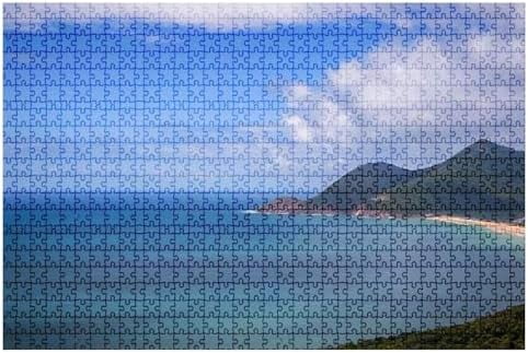 Puzzle 500 Pezzi Per Adulti – Tartarughe Marine – Gioco Educativo Da 49x35 Cm Con Poster Incluso