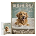 thumbnail image 1 of Jigsaw Puzzles 500 Pieces for Adults, Families Golden Retriever 500 Piece Jigsaw Puzzle - Wooden Puzzles - Challenging Puzzle Perfect for Game Nights, 1 of 8