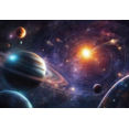 thumbnail image 1 of Jigsaw Puzzles 500 Pieces for Adults - Solar System Space - Unique Suitable for Teenagers and Adults Challenging Puzzle Perfect for Game Nights, 1 of 7