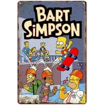 Jigsaw Puzzles 70 Piece For Adults -Bart Simpson Skateboard The Simpsons Cartoon Wooden Puzzle Fun Games Stress Relief Toys For Home Decor Living Room Decor