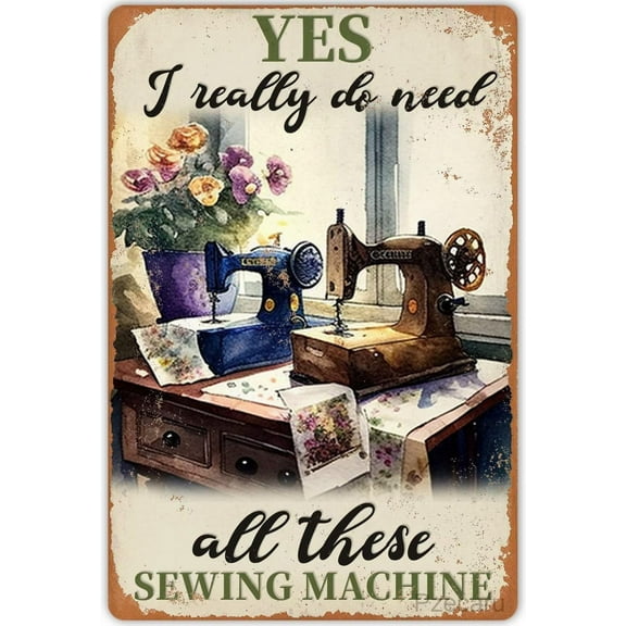 Jigsaw Puzzles 70 Piece For Adults - Yes I Really Do Need All These Sewing Machines Wooden Puzzle Fun Games Stress Relief Toys For Home Decor Living Room Decor