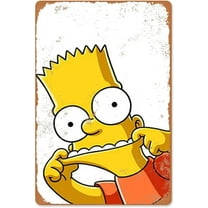 Jigsaw Puzzles 70 Piece For Adults - Bart Simpson Grin Wooden Puzzle Fun Games Stress Relief Toys For Home Decor Living Room Decor