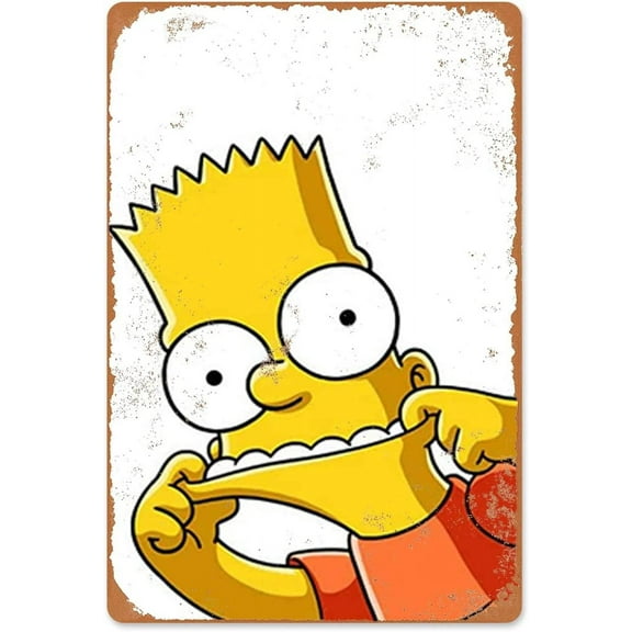 Jigsaw Puzzles 70 Piece For Adults - Bart Simpson Grin Wooden Puzzle Fun Games Stress Relief Toys For Home Decor Living Room Decor