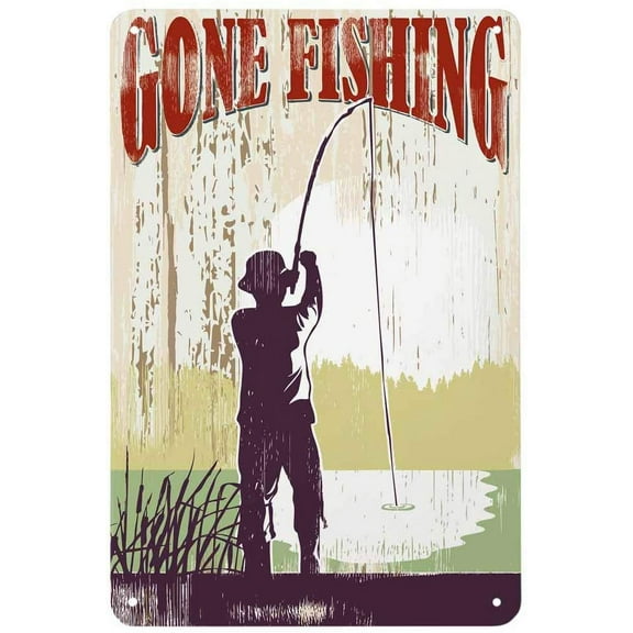 Jigsaw Puzzles 70 Piece For Adults - Gone Fishing Wooden Puzzle Fun Games Stress Relief Toys For Home Decor Living Room Decor