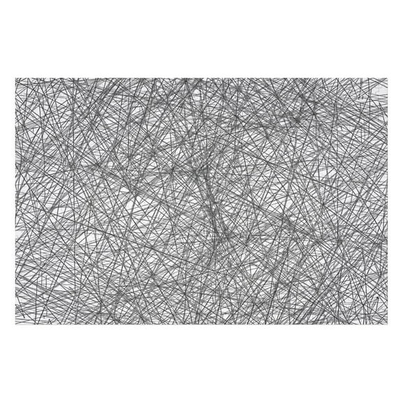 Jigsaw Puzzles - Abstract Composition of Intersecting Black Lines on A White Background1000 PCSChallenging Puzzle Perfect for Game Nights