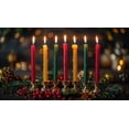 thumbnail image 1 of Jigsaw Puzzles for Adults 500 Pieces Kwanzaa Candles Wooden Puzzle Environmentally Friendly No Odor Challenging Educational Fun Family Activities Games Toys Gifts for Home Decor, 1 of 7