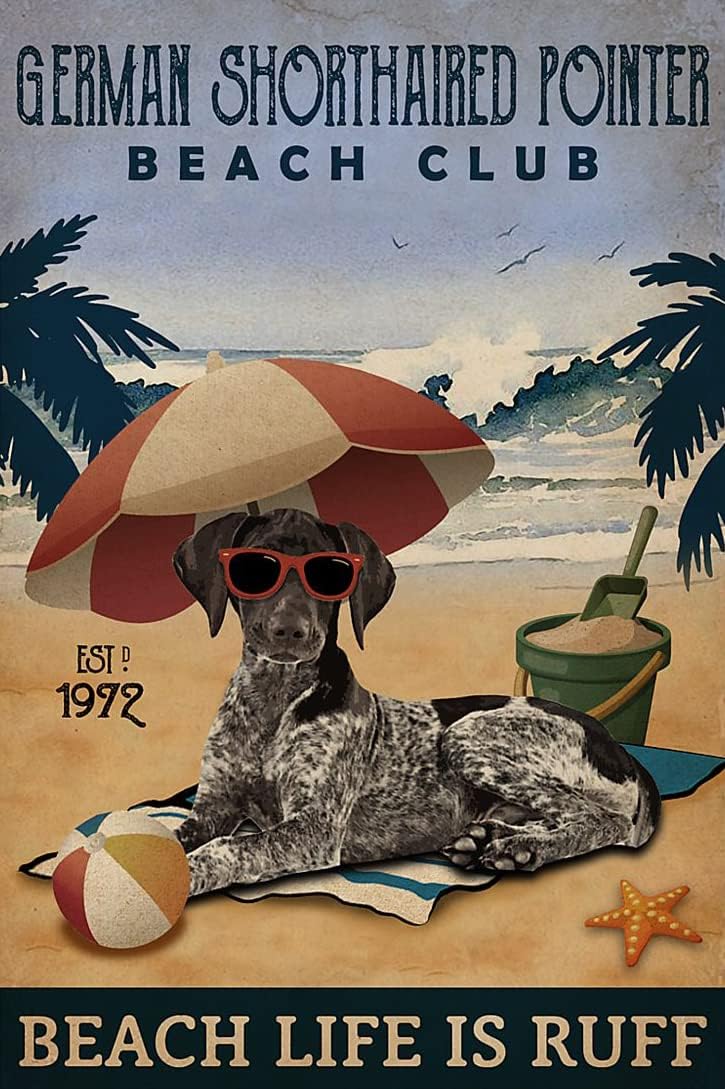 Jigsaw Puzzles for Adults Beach Club Ruff German Shorthaired Pointer Jigsaw Puzzles for Adults Beach Club Ruff German Shorthaired Pointer