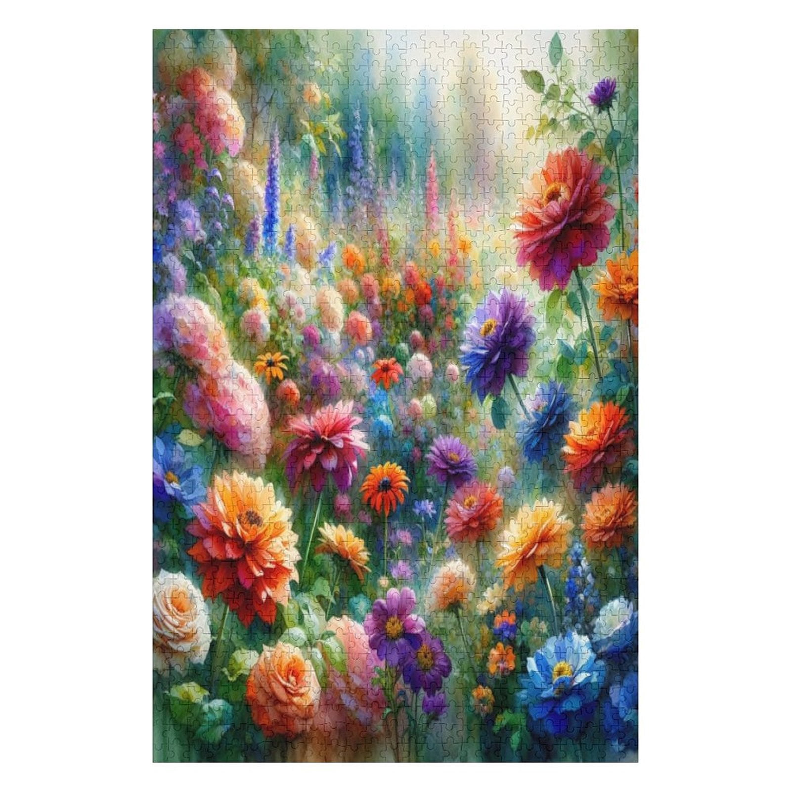 1000 Piece Jigsaw Puzzle For Adults - Fantasy Seabed Underwater Coral Reef Scene