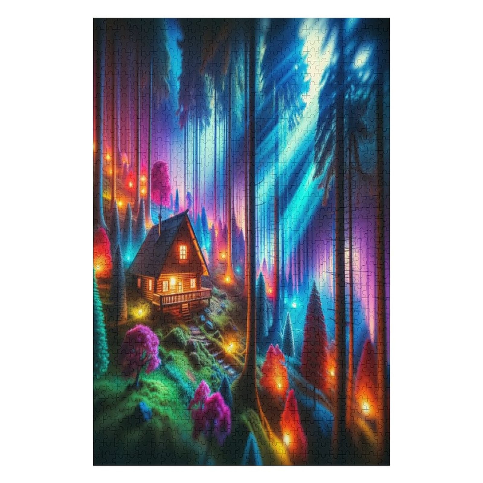 1000-Piece Jigsaw Puzzle For Adults - Fantasy Dragon Art, 27.5x19.7 Inches, With Lettered Back For Easier Sorting - View #6