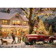 thumbnail image 1 of Jigsaw Puzzles For Adults 500 Pieces Advent Calendar The Inn Snowy Day At Christmas Puzzle Funny Wall Art Gift, 1 of 10