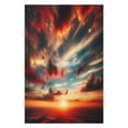 thumbnail image 1 of Jigsaw Puzzles Tranquil Sunset Sky At Dusk 500 Pieces Puzzles For Adults Hard Puzzle For Adults 500 Pieces Jigsaw Puzzles For Family Fun Birthday Party Gift For Women Men 20.5x15 Inch, 1 of 8