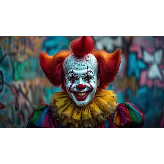 Jigsaw Puzzles for Adults 300 Piece for Adults Colorful Cute Clown Puzzle Game Gift Development Toys Games Toys Gift