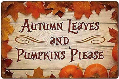 Jigsaw Puzzles for Adults Autumn Leaves and Pumpkins 500 Pieces Wooden ...