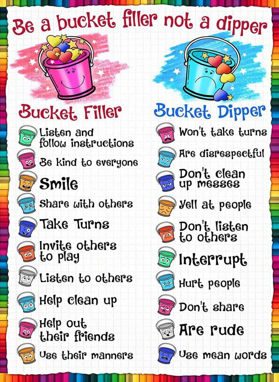 Jigsaw Puzzles for Adults Be A Bucket Filler Not A Dipper 300 Pieces