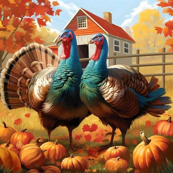 Jigsaw Puzzles for Adults Digital Wild Turkey Nature Scene Wooden Puzzle and Educational Decorations Gifts 1000 Piece