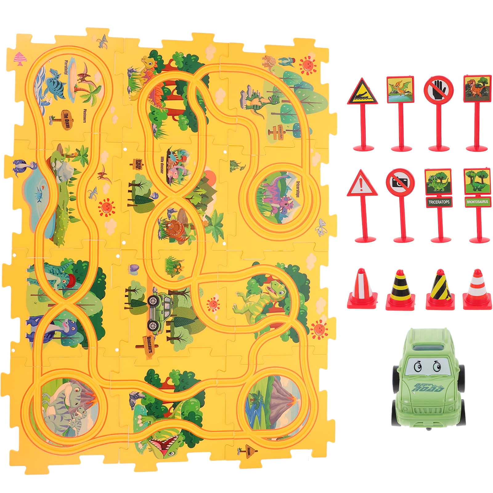 Jigsaw Rail Car Boys Toys Toddler Rail Car Puzzle Board Toddler Toys