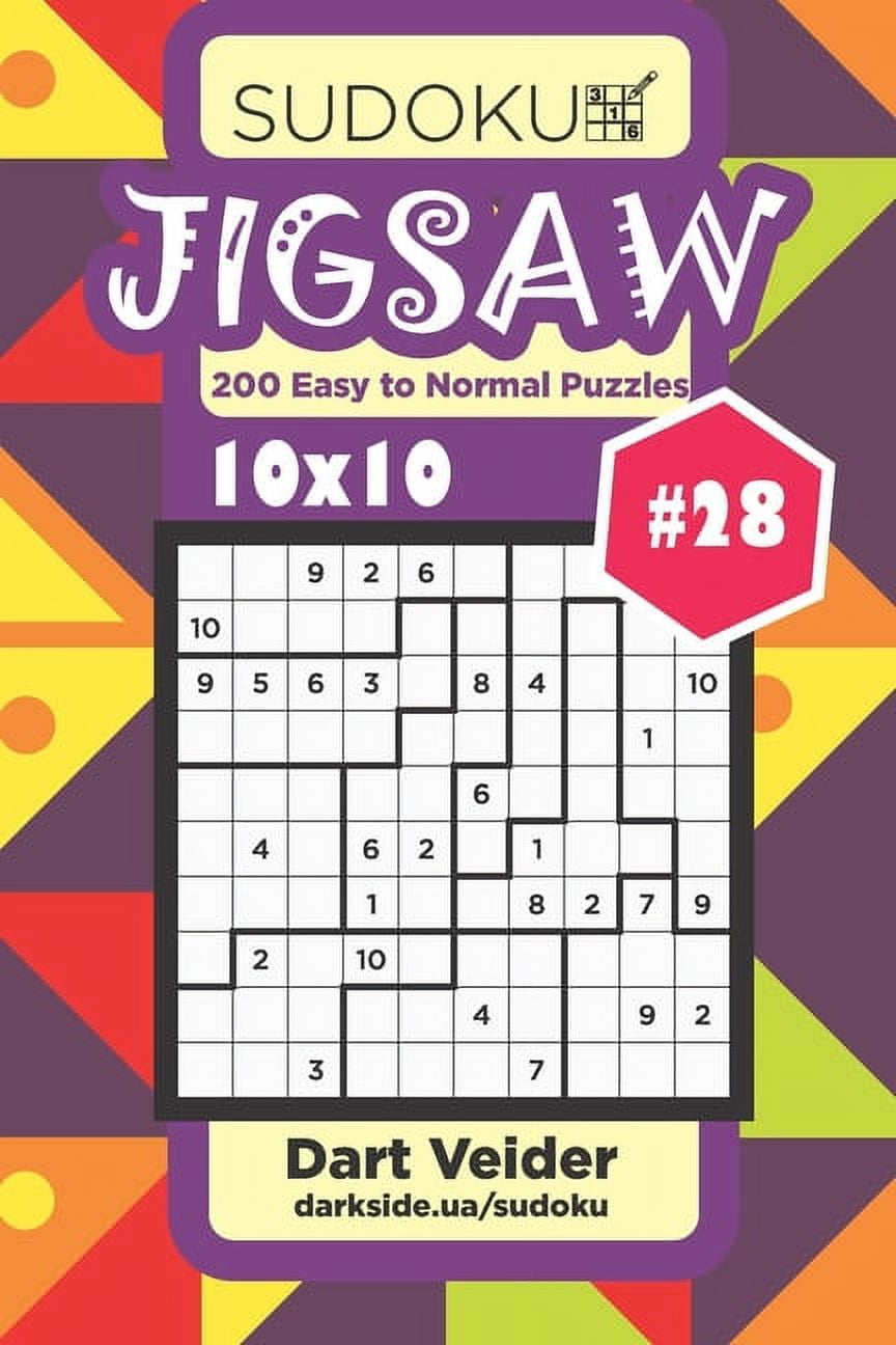 Jigsaw: Sudoku Jigsaw - 200 Easy to Normal Puzzles 10x10 (Volume 28 ...
