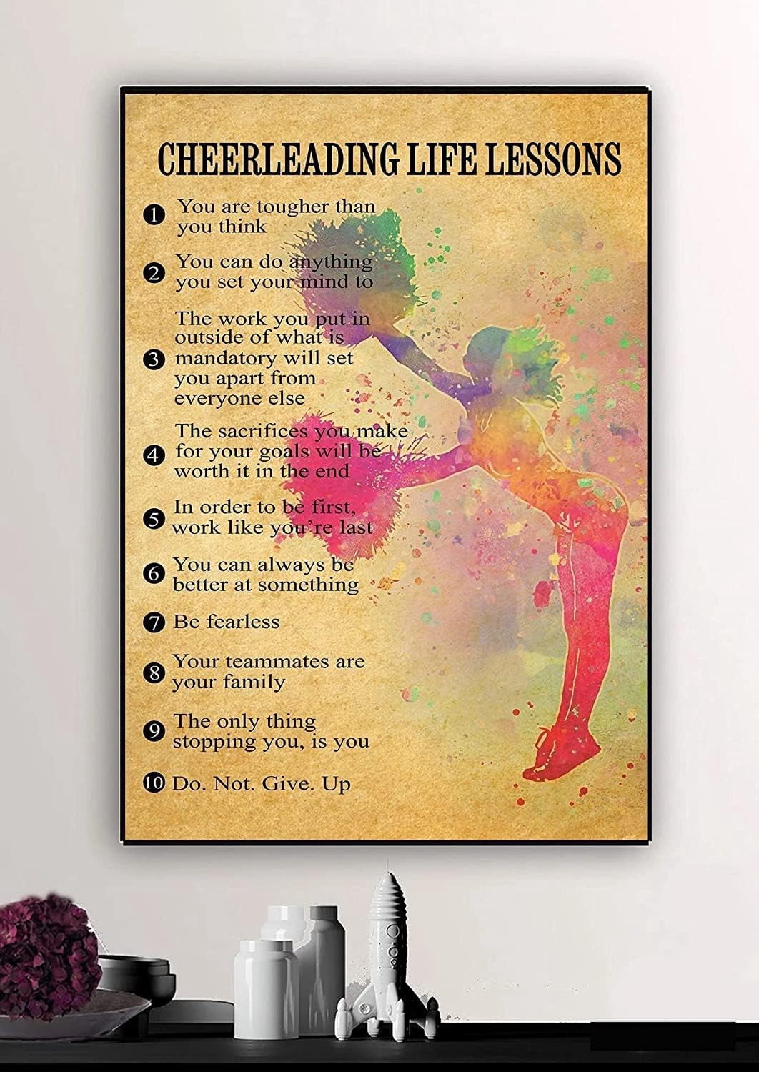 500 Piece Jigsaw Puzzle - Basketball Life Lessons Poster Art, Educational Game For Adults & Kids